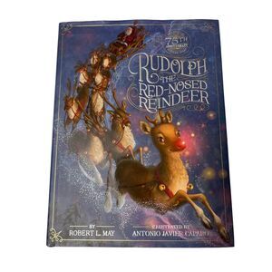 Rudolph the Red-Nosed Reindeer by May, Robert Hardcover Childrens Picture Book